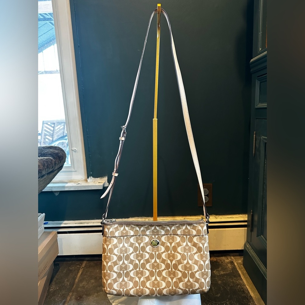 Coach Peyton East/West Dream C signature PVC crossbody bag